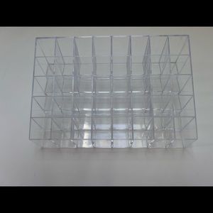 NIB 40 Slot Lipstick/Bottle Acrylic Organizer